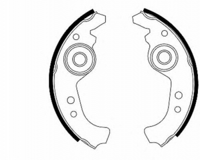 HELLA PAGID 8db355000091 -  Комплект тормозных колодок